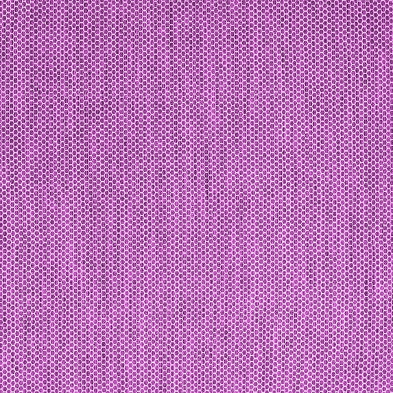Ahgly Company Indoor Square Abstract Pink Contemporary Area Rugs, 5' Square