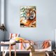 thumbnail image 4 of Cuadros Decorativos 5D DIY Diamante Pintura Tigre León Cuadrado Completo Diamante Mosaico Pared Tmvgtek embutido en tela, 4 of 8