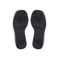 thumbnail image 5 of Sandalias casuales de plataforma con diseño de tiras cruzadas con diamantes en uniclor con correa ajustable al tobillo para mujer, 5 of 5