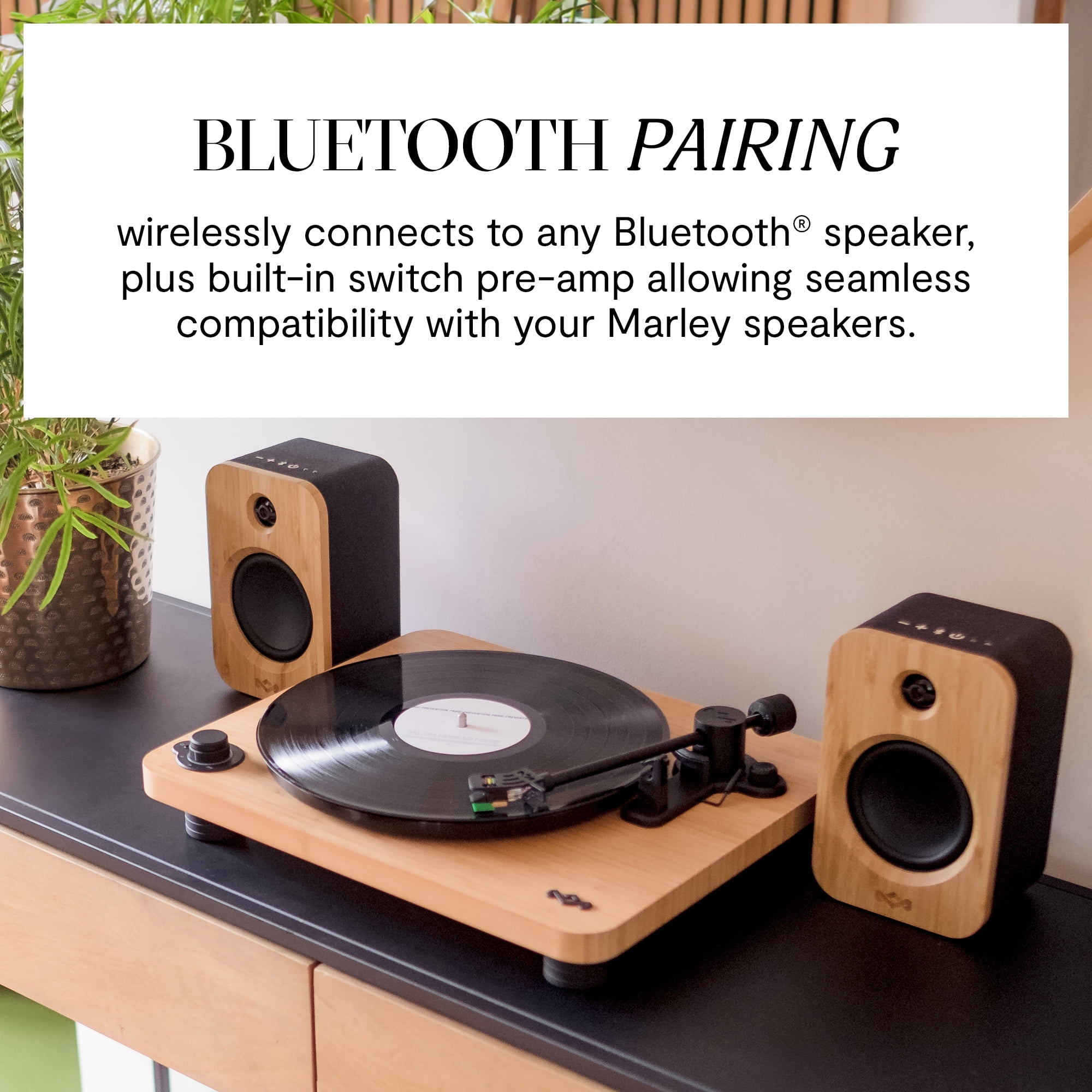 House of Marley Stir It Up Lux Bluetooth® Wireless Turntable