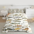 thumbnail image 2 of jejeloiu Rustic Fish Twin Comforter Sets,Fishing And Hunting Bedding Set For Men Women Reversible 2 Pieces, 2 of 8