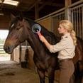 thumbnail image 1 of Klonfd Horse Brush Stainless Steel Comb Shedding Comb For Large Horse Grooming For Stable Workers Metal, 1 of 4