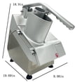 thumbnail image 2 of INTSUPERMAI Commercial Electric Vegetable Slicer Cutter Chopper Machine, 2 of 8