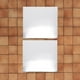 thumbnail image 3 of GOOHOCHY 25 piezas Espejos acrílicos Azulejos auto adhesivos Azulejos Decoración de la pared de la puerta del gimnasio en casa, 3 of 7