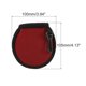 thumbnail image 2 of Limpiador de Pelotas de Golf Portátil Unique Bargains Bolsa con Clips Rojo Paquete de 2, 2 of 5