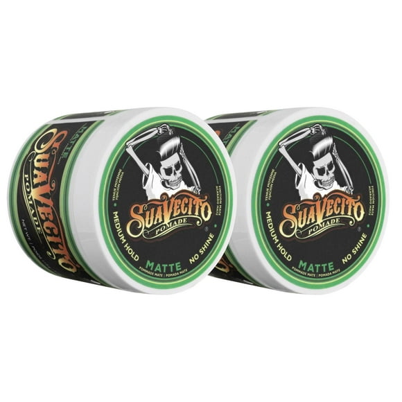 Pomada Suavecito Mate 2 Piezas 8 Onzas