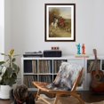 thumbnail image 4 of Art.com Drawing Cover Giclee Print by Heywood Hardy, Brown Frame Wall Art, 32" x 40", 4 of 5