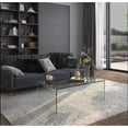 thumbnail image 3 of Creative Images  International Occasion Collection  Bent Glass Coffee Table White, 3 of 5