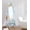 Blue, variant on GTU Furniture Swivel Adjustable Full-Length Oval Wood Cheval Stand Floor Mirror(Pink)