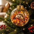 thumbnail image 4 of TTJ Woodland Animal Ornament Ball with Light for Fall Decor, 4 of 7