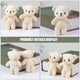 thumbnail image 3 of 15 piezas de peluche pelladas pequeñas muñecas oso oso oso relleno animal de peluche encanto colgante, 3 of 8