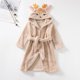 thumbnail image 1 of Albornoz para bebé, bata de baño suave con capucha para niños, ropa de algodón para niños, toallas de manga larga para niñas, ropa de dormir de invierno, albornoz de animales para niños 7T 8T Gao Jinjia LED, 1 of 2