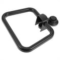 thumbnail image 1 of OULII Porte-Serviettes de Salle de Bain Anneau Rond Noir pour Lavabo 1Ensemble, 1 of 7