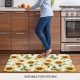 thumbnail image 5 of Yellow Sunflower Door Mat&nbsp;Indoor Outdoor Entrance, Non Slip Rug for Kitchen Bathroom Entryway Rug, Country Petals Floral Summer Spring Washable Doormat Floor Mat for Office Home Decor 24x36 Inch, 5 of 8