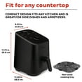 thumbnail image 6 of Instant Pot Vortex Mini Air Fryer 2 Quart, Small, Black, 6 of 11