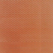 Plastruct Patterned Sheets, Brick, 1:100 Scale�