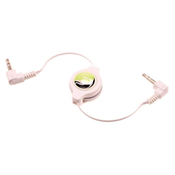 Aux Cable for Nokia C200/C100 Phone - Retractable 3.5mm Adapter Car Stereo Aux-in Audio Cord Speaker Jack Wire G1P for Nokia C200/C100 Models