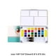 thumbnail image 5 of Tholdsy Carcasa de plástico de 24 colores, acuarela sólida para niños, estudiantes, pintura de artista, aprendizaje, pigmento de pintura pinturas, 5 of 6