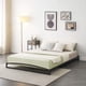 thumbnail image 3 of Tamaño completo - size negra low marco de cama: 6 - pulgada heavy - duty metal, arch design, strong bearing, under - cama almacenamiento, fácil montaje - no box spring, 3 of 7