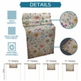 thumbnail image 6 of Pink Spring Floral Table Runner 120 Inches Long Farmhouse Dress Scarves, Elegant Pastoral Flowers Butterflies Vintage Dining Tablerunner for Coffee Table/Kitchen Island/Party Décor, 13" x 120", 6 of 8