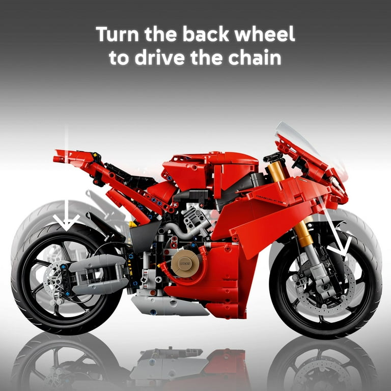 LEGO, Technic Ducati Panigale V4 S Motorcycle Toy, 42202 - Walmart.com