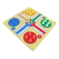 thumbnail image 1 of Flying Chess Board Game, Travel Board Game Set Rubber Cloth  for Family Friends, 1 of 7