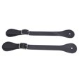 thumbnail image 1 of Correa De Cuero Para Espuelas Para Jinetes, Correa De Espuela De 22 Cm De Longitud Ajustable Para Botas De Vaquero, Soporte Para Espuelas De Vaquero Occidental Para Mujeres Y, 1 of 7