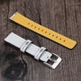 thumbnail image 3 of Compatible for Huawei Watch GT3/GT3 Pro 46mm Strap Leather, 22mm Quick Release Watch Strap Soft Sport Replacement Strap White, 3 of 4