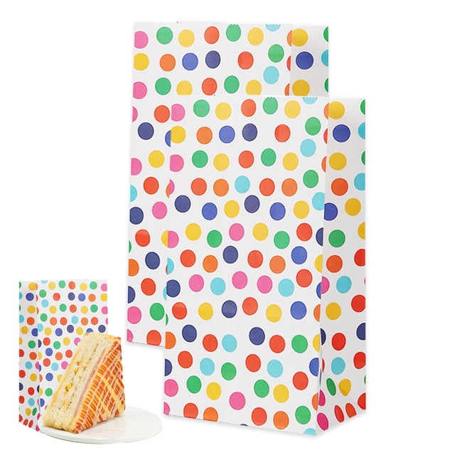 36 Bolsas de Regalos de Fiesta de Arco Iris Bolsas de Regalos para Fiestas de Cumpleaños y Baby Showers, 13x8x24cm