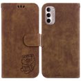 thumbnail image 2 of Compatible avec Motorola Moto g Stylus 4G 2022 Étui Portefeuille Tigre Mignon à Rabat avec Porte-Cartes, 2 of 5