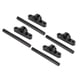 thumbnail image 4 of Accesorios RC, soportes de marco RC Soportes de marco de coche de control remoto profesional Soportes de marco de coche RC Rendimiento de primer nivel Jadeshay A, 4 of 8