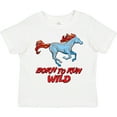 thumbnail image 3 of Inktastic Born to Run Wild Galloping Horse Boys or Girls Toddler T-Shirt, 3 of 5