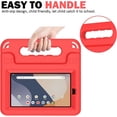 thumbnail image 3 of SUPNICE Kids Case for Onn 7 inch 2024 Gen 4 (Model 100135924) Tablet (4th Generation, 2024), Light Weight Shock Proof Handle Stand Case for Walmart Onn 7 Tablet (Just Fit 7" 2024, 4 Gen), Red, 3 of 8