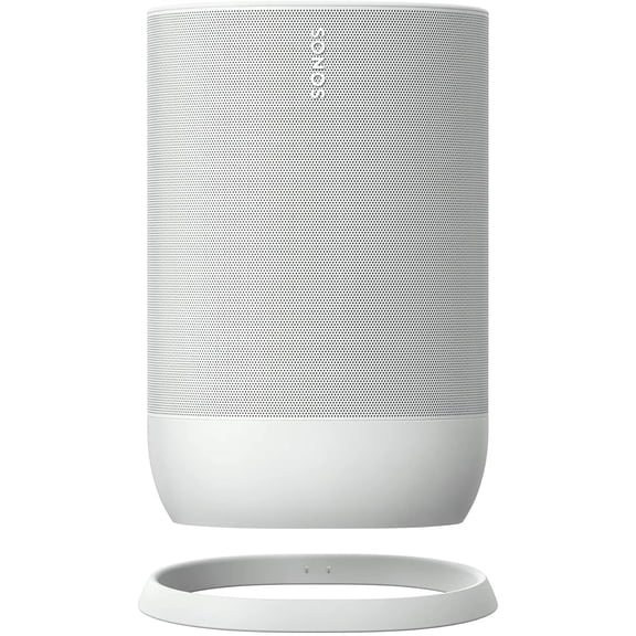 Pre-Owned Sonos Move Portable Smart Battery-Powered Speaker with Bluetooth and Wi-Fi (White)