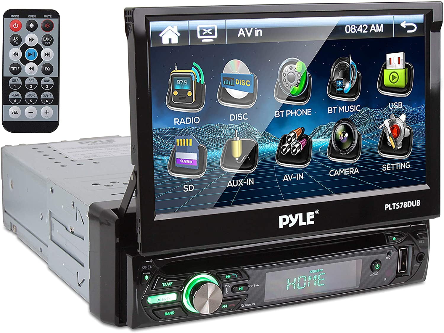 DVD/CD/MP3/MP4/USB/SD 