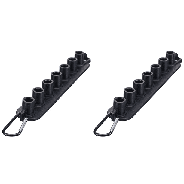 2X Pressure Washer Nozzle Holder, Holds 7 Nozzle Tips with 1/4 Inch