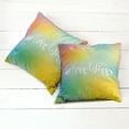 thumbnail image 6 of Ambesonne Saying Throw Pillow Cover 2 Pack, Romantic LGBT Community, 20", Multicolor, 6 of 7