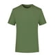 thumbnail image 1 of pstuiky camiseta de hombre, Blusa deportiva informal de color liso con cuello redondo y manga corta elástica para hombre camisas casuales para hombre xl, 1 of 6