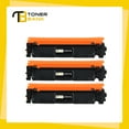 thumbnail image 4 of Toner Bank 3-Pack Compatible Toner for 17A CF217A to use with Laserjet Pro M102w M130nw M130fw M130fn M102a M130a Pro MFP M130 M102 Series Printer Ink (Black), 4 of 8