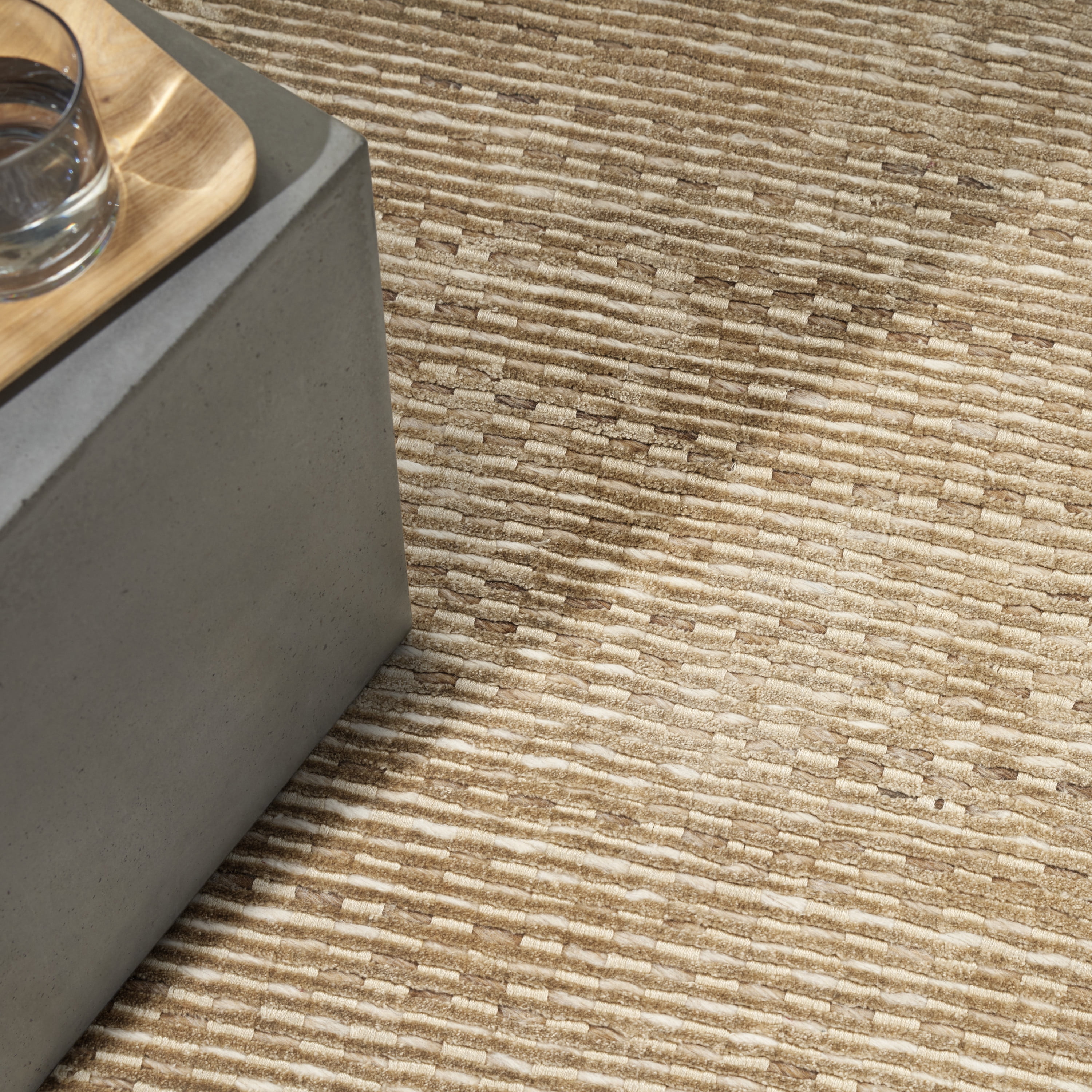 Nourison Valley Abstract Gold 8'6" x 11'6" Area Rug, Easy Cleaning, Non Shedding, Bed Room, Living Room, Dining Room, Kitchen (9x12)