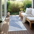 thumbnail image 6 of Addison Rugs Chantille Indoor/Outdoor Transitional Geometric Sky Washable Runner Rug, 2'3" x 7'6", 6 of 6
