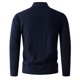 thumbnail image 4 of pstuiky manga larga para hombre, Suéter de punto cálido de color sólido de moda informal para hombre, manga larga, top redondo tops de invierno para hombre s, 4 of 6