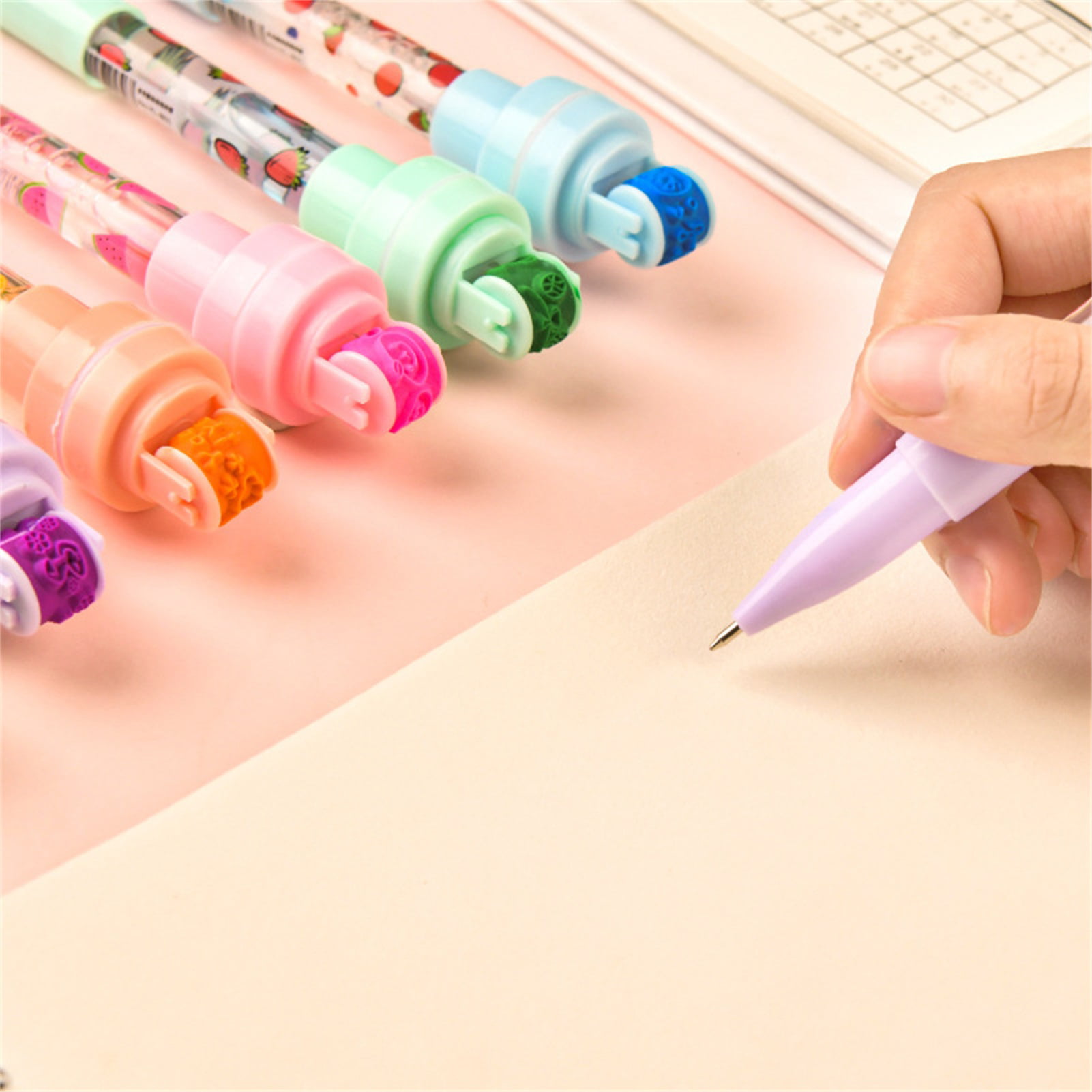 Versatile, Compact bubble stamp pen light Options 