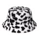 thumbnail image 1 of Sombreros De Cubo De Felpa Con Estampado De Vaca Para Otoño E Invierno, Sombrero Cálido Para Exteriores Con Cuerda Ajustable, Sombrero De Pescador Unisex Para Lavabo Inevent AP006287-03, 1 of 6