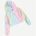 thumbnail image 4 of Mikilon Sweatshirts for Teen Girls Size 2-11 Gradient Color Graphic Hoodies Fashion Comfortable Long Sleeve Shirts Fall and Winter Round Neck Casual Cute Clothes, 4 of 5