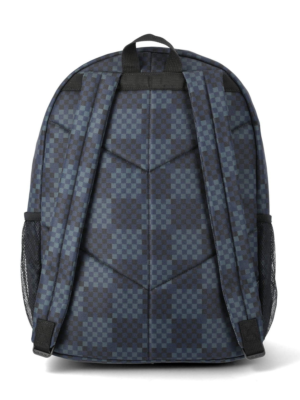Messi Kids' 17" Checkered Backpack and Pencil Case 2-Piece Set, Black