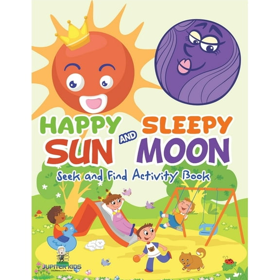 Happy Sun and Sleepy Moon Seek and Find Activity Book, (Paperback)