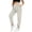 Beige, variant on Sweat Pants for Womens Solid Straight Wide Leg Lounge Sweatpants Versatile Casual Athletic Full Length Pants S-2XL