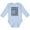 AE-Light Blue, variant on ALS Awareness Strength Courage Support Boys or Girls Long Sleeve Baby Bodysuit