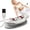 Warm Beige, variant on makemate Rechargeable Neck & Back Shiatsu Massaging Pillow with Heat, Cordless 3D Electric Kneading Deep Tissue Massage Pillow for Muscle Pain Relief